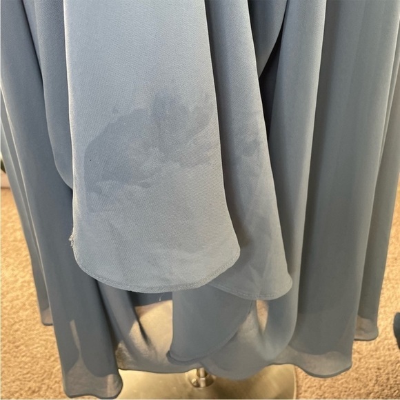 LULUS Mythical Kind of Love Slate Blue Maxi Dress size M - Picture 10 of 15